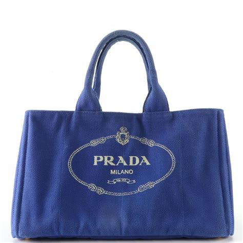 giardiniera printed canvas tote prada